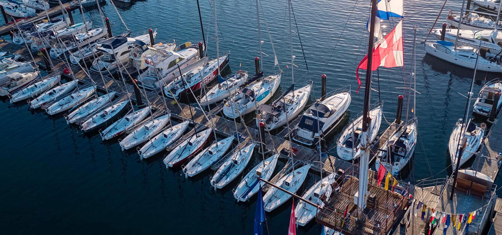 Marina of the Monte Real Yacht Club of Baiona
